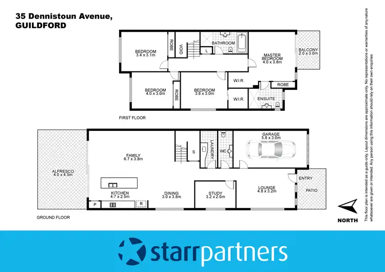 Floorplan of Homely house listing, 35a Dennistoun Avenue, Guildford NSW 2161