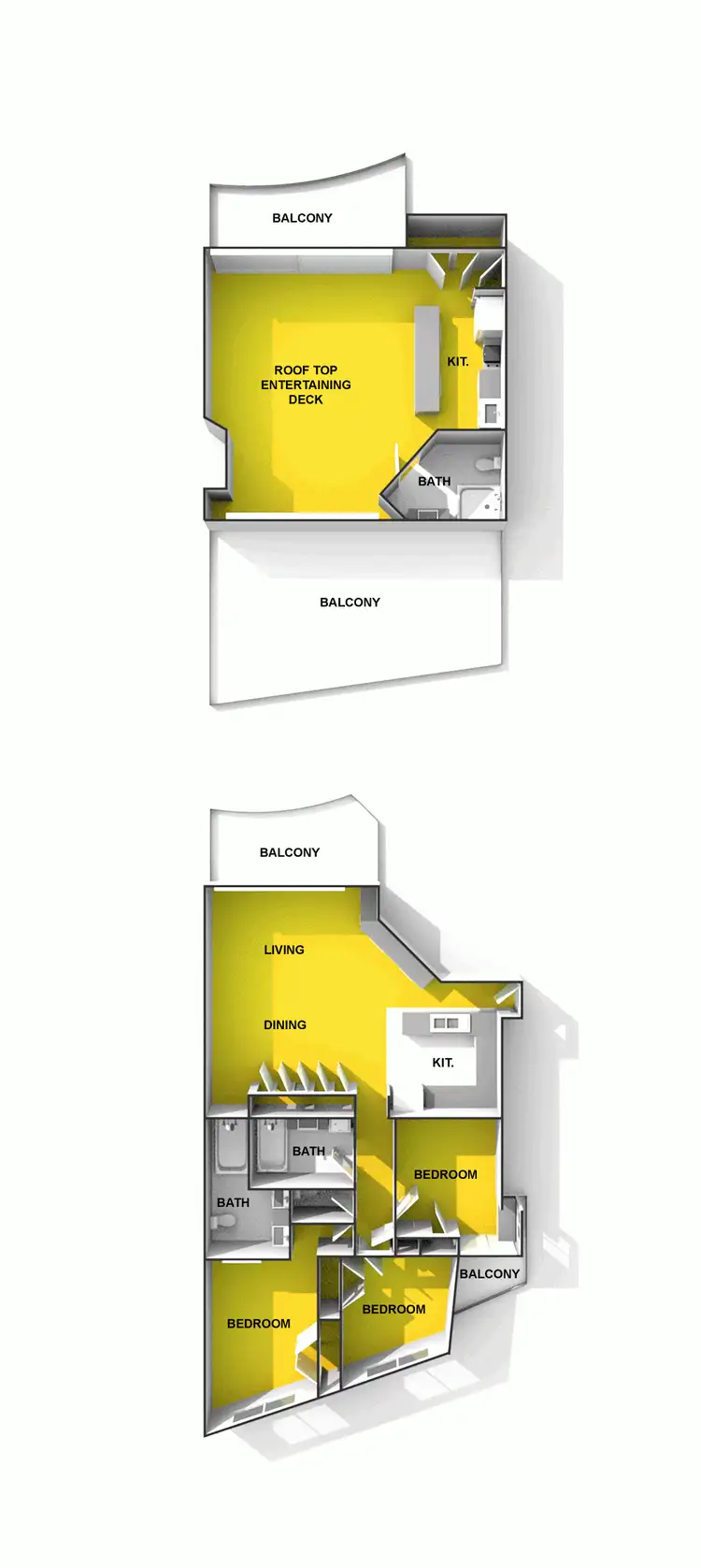 Floorplan of Homely unit listing, 101/13 Mooloolaba Esplanade, Mooloolaba QLD 4557