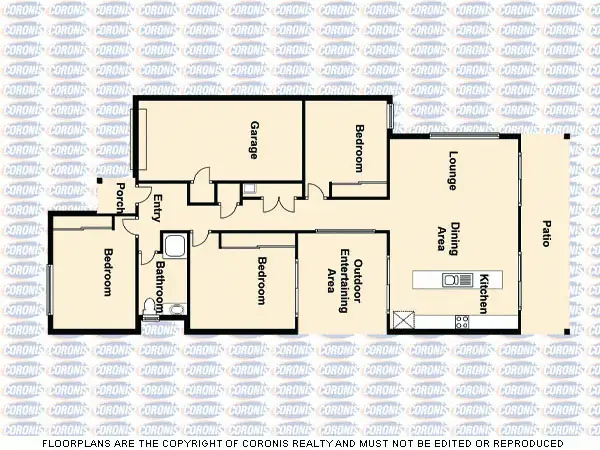 Floorplan of Homely villa listing, 3/17-25 Callum Place, Bracken Ridge QLD 4017