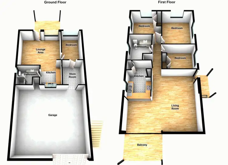 Floorplan of Homely house listing, 17 Tramore Street, Rocklea QLD 4106