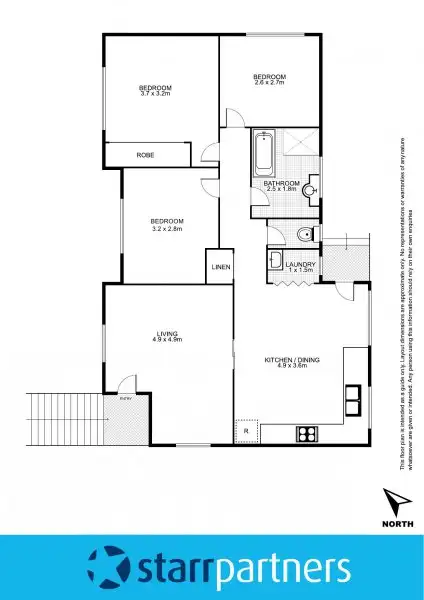 Floorplan of Homely house listing, 10 Rosella Place, Cranebrook NSW 2749