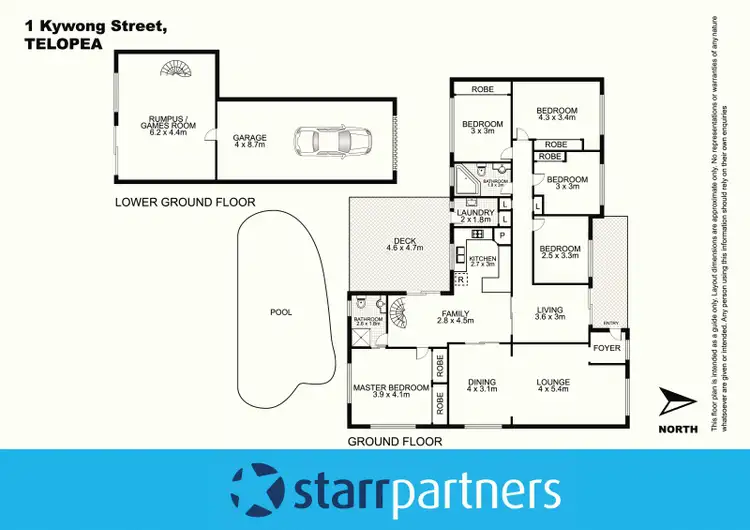 Floorplan of Homely house listing, 1 Kywong Street, Carlingford NSW 2117