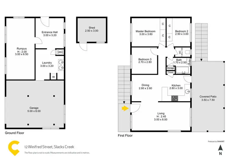 Floorplan of Homely house listing, 12 Winifred Street, Kingston QLD 4114