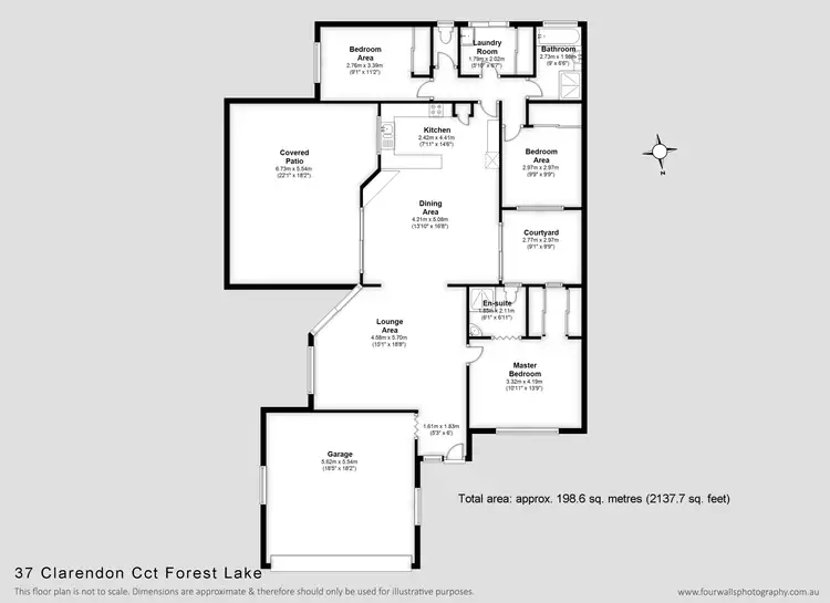 Floorplan of Homely house listing, 37 Clarendon Cct, Forest Lake QLD 4078