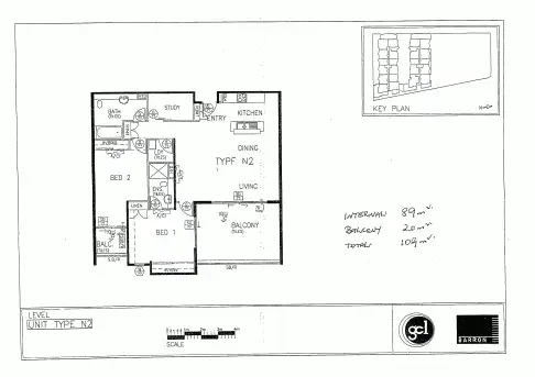 Floorplan of Homely unit listing, 480/803 Stanley Street, Woolloongabba QLD 4102