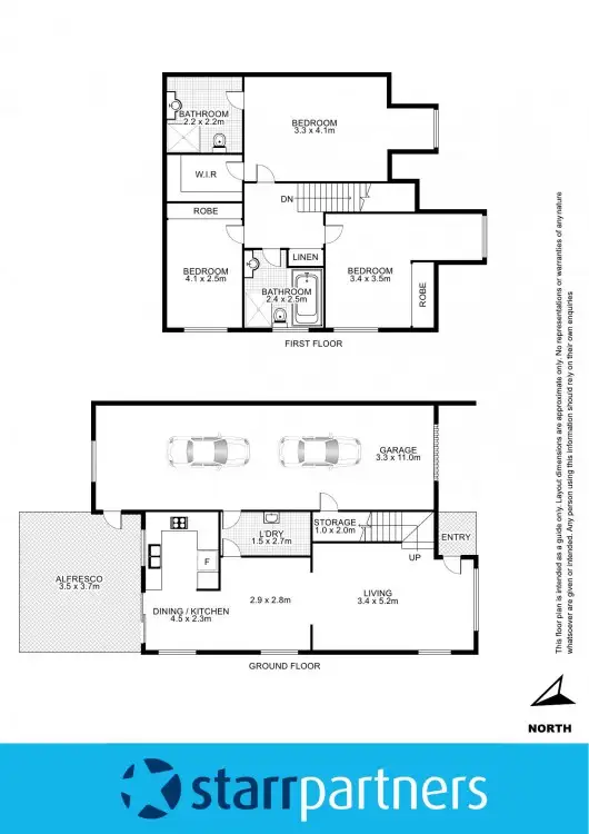 Floorplan of Homely townhouse listing, 3/51 Australia Street, St Marys NSW 2760