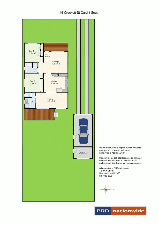 Floorplan of Homely house listing, 46 Crockett Street, Cardiff South NSW 2285