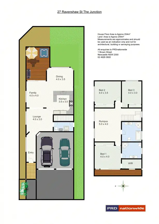 Floorplan of Homely house listing, 27 Ravenshaw Street, The Junction NSW 2291
