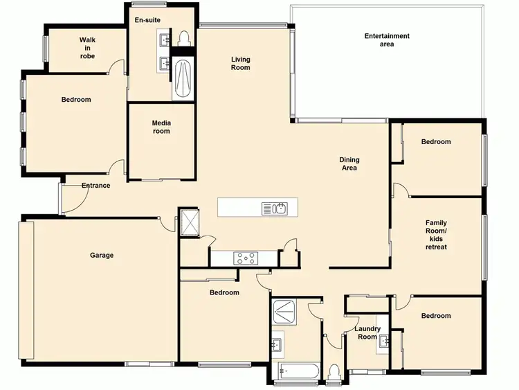 Floorplan of Homely house listing, 11 Heron Close, Dakabin QLD 4503