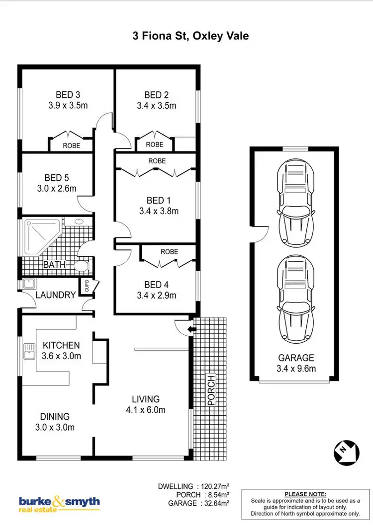 Floorplan of Homely house listing, 3 Fiona Street, Tamworth NSW 2340