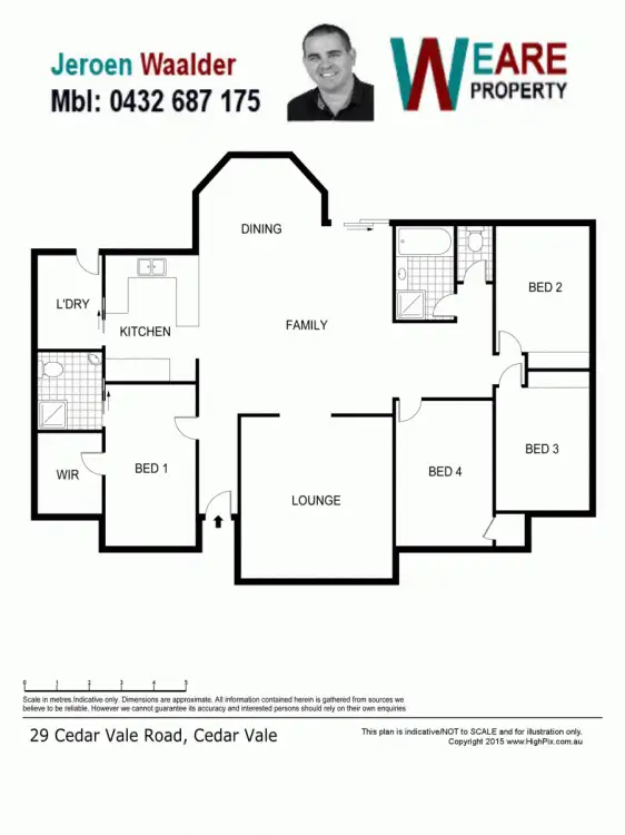Floorplan of Homely rural property listing, 29-31 Cedar Vale Rd, Cedar Vale QLD 4285