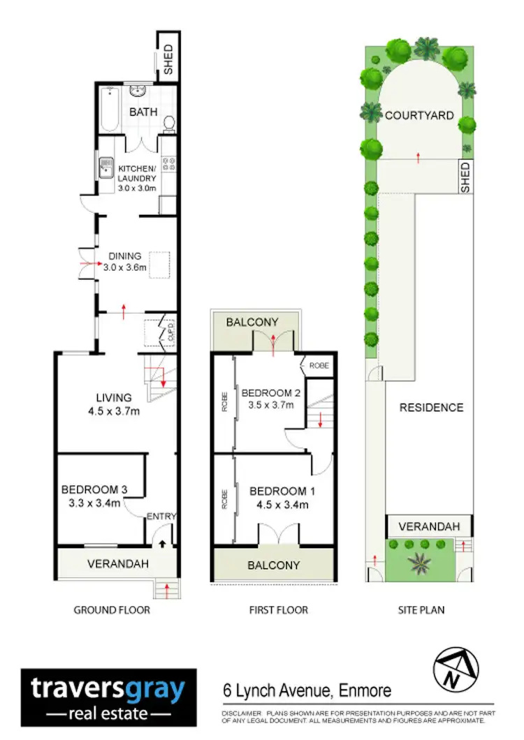 Floorplan of Homely house listing, 6 Lynch Avenue, Enmore NSW 2042