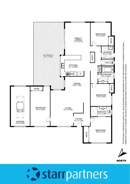 Floorplan of Homely house listing, 68 Warbler Street, Erskine Park NSW 2759