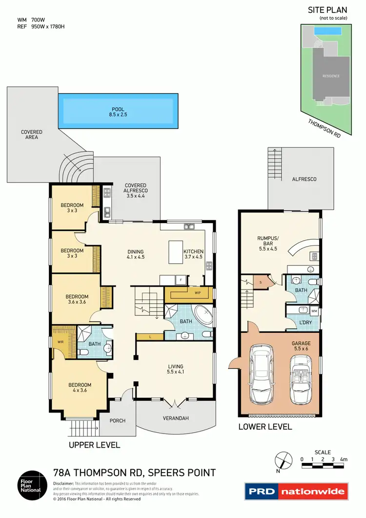 Floorplan of Homely house listing, 78A Thompson Road, Speers Point NSW 2284