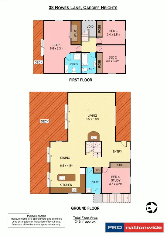 Floorplan of Homely house listing, 38 Rowes Lane, Cardiff Heights NSW 2285