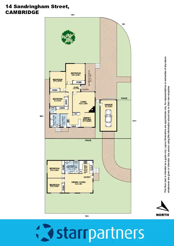 Floorplan of Homely house listing, 14 Sandringham Avenue, Cambridge Park NSW 2747