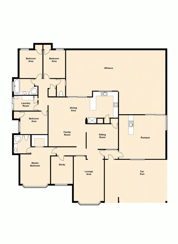 Floorplan of Homely house listing, 5 Milford Court, Eatons Hill QLD 4037