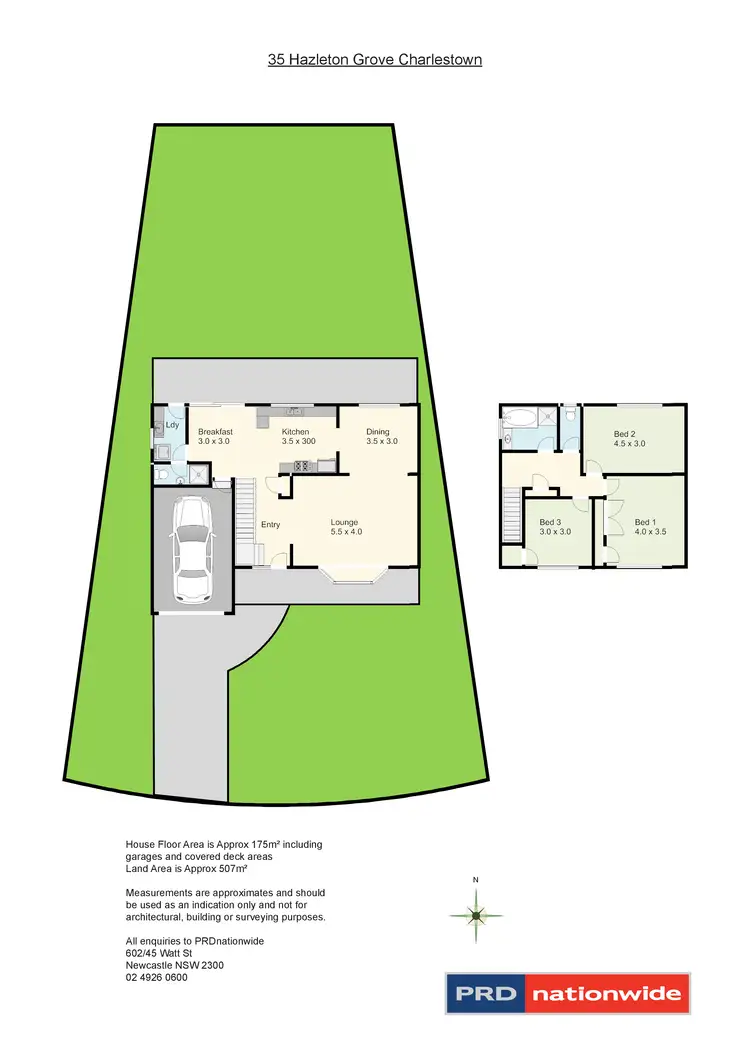 Floorplan of Homely house listing, 35 Hazleton Grove, Charlestown NSW 2290