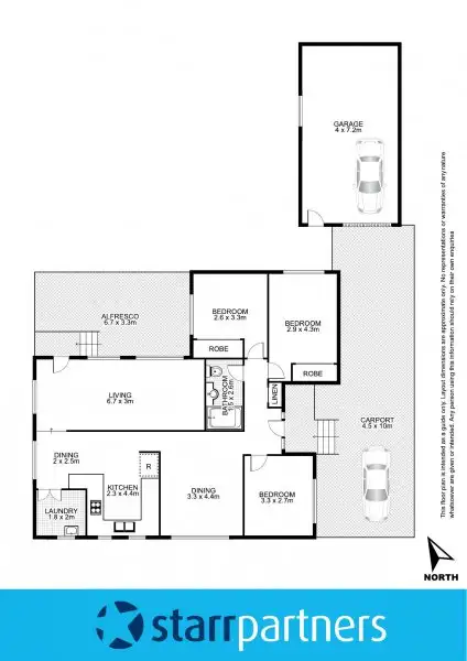Floorplan of Homely house listing, 47 Cumbernauld Crescent, Dharruk NSW 2770