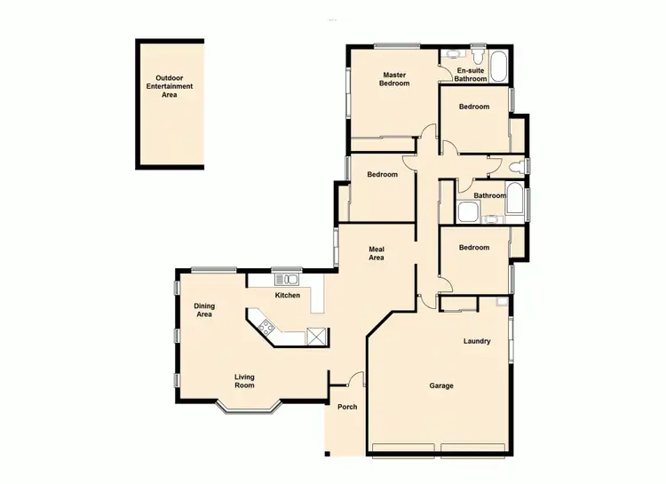 Floorplan of Homely house listing, 17 Kurrajong Drive, Warner QLD 4500