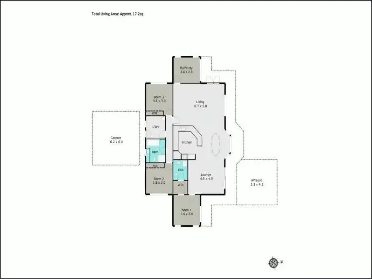Floorplan of Homely rural property listing, 23 State Forest Road, Ross Creek VIC 3351