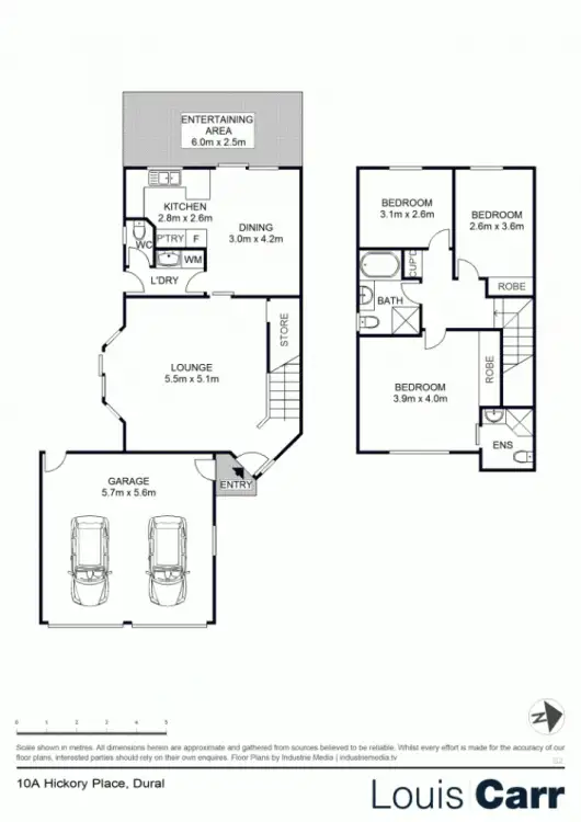 Floorplan of Homely house listing, 10a Hickory Pl, Dural NSW 2158