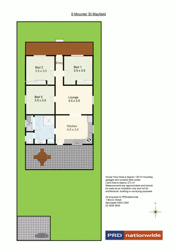 Floorplan of Homely house listing, 9 Mounter Street, Mayfield East NSW 2304