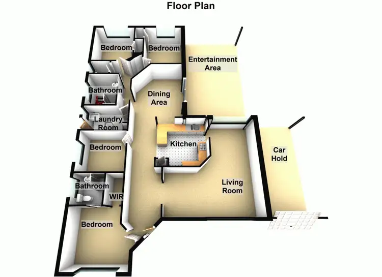 Floorplan of Homely house listing, 11 Lamberth Road, Regents Park QLD 4118