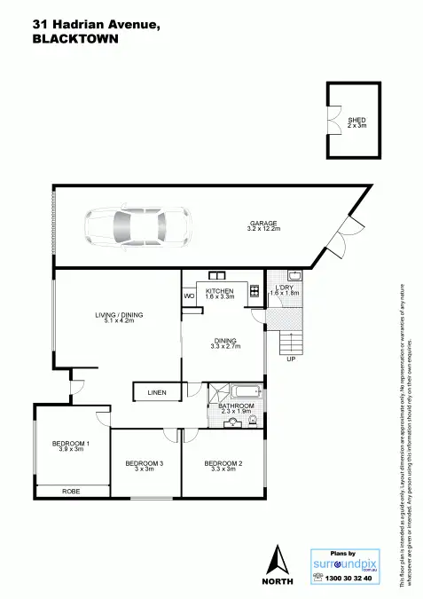 Floorplan of Homely house listing, Address available on request