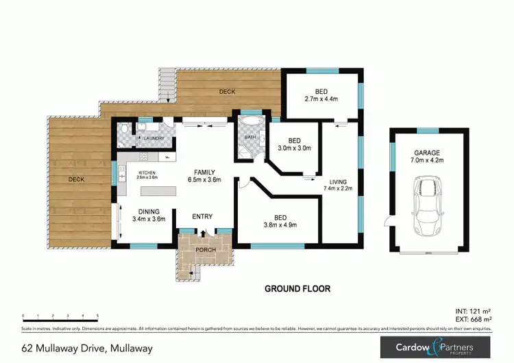 Floorplan of Homely house listing, 62 Mullaway Dr, Mullaway NSW 2456