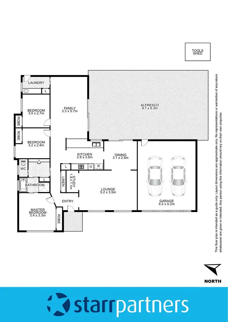 Floorplan of Homely house listing, 193 Swallow Drive, Erskine Park NSW 2759