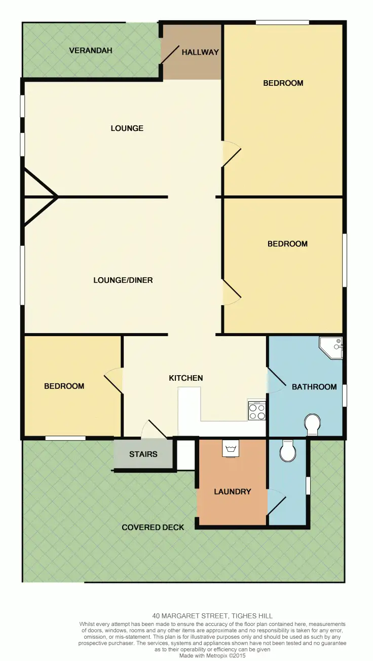Floorplan of Homely house listing, 40 Margaret, Tighes Hill NSW 2297
