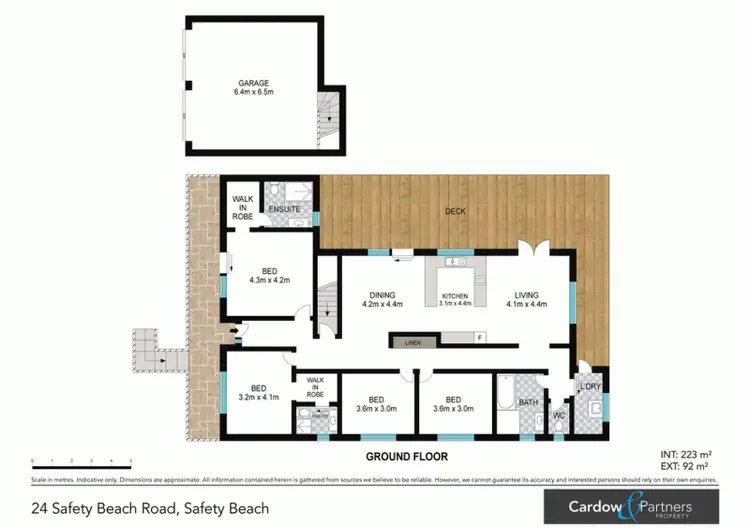 Floorplan of Homely house listing, 24 Safety Beach Dr, Safety Beach NSW 2456