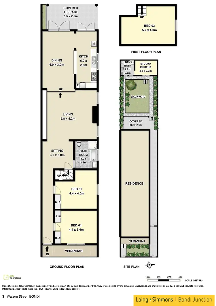 Floorplan of Homely house listing, 31 Watson Street, Bondi NSW 2026