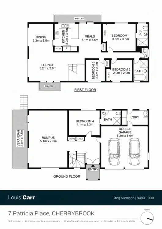 Floorplan of Homely house listing, 7 Patricia Place, Cherrybrook NSW 2126