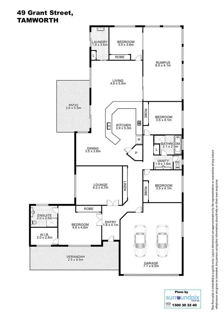Floorplan of Homely house listing, 49 Grant Street, Tamworth NSW 2340