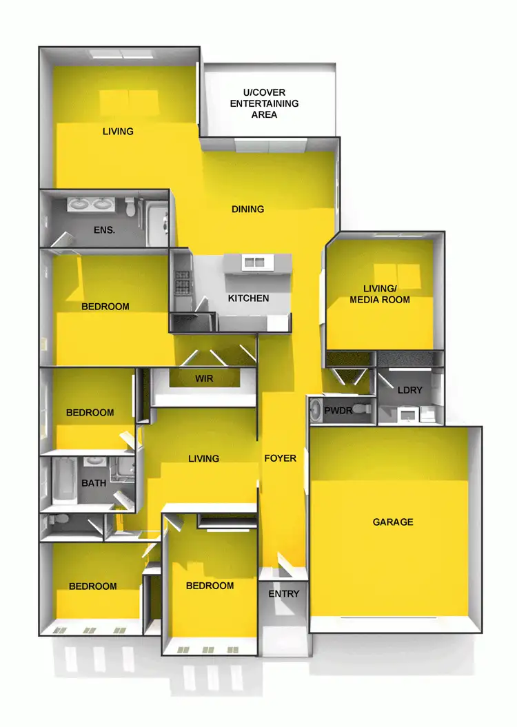 Floorplan of Homely house listing, 28 Moondarra Crescent, Mooloolaba QLD 4557