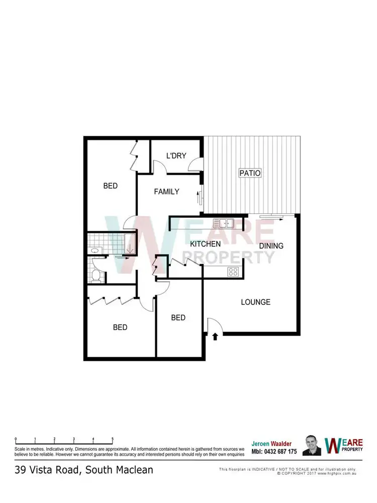 Floorplan of Homely rural property listing, 39 Vista rd, South Maclean QLD 4280