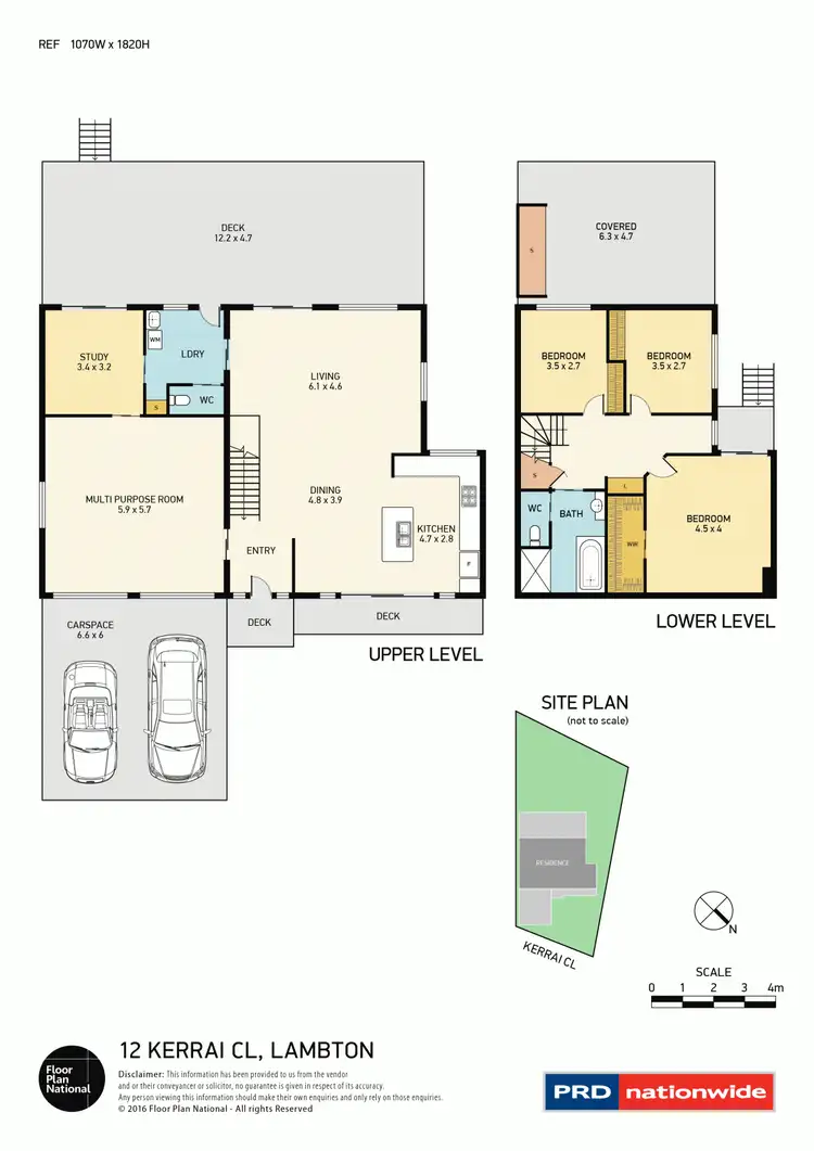 Floorplan of Homely house listing, 12 Kerrai Close, Lambton NSW 2299
