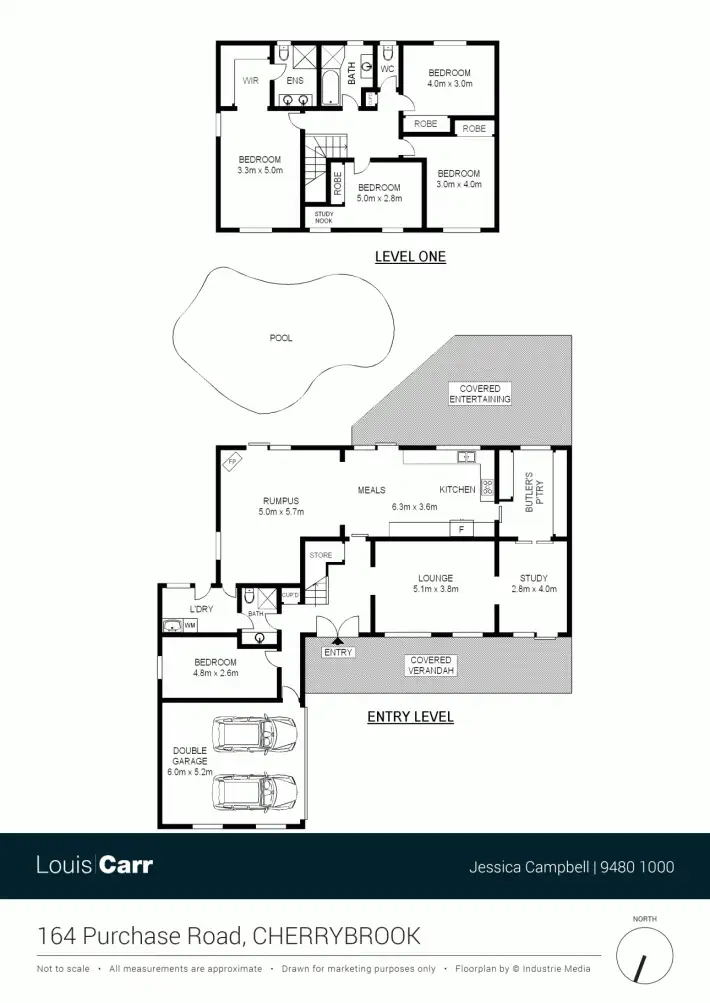 Floorplan of Homely house listing, 164 Purchase Road, Cherrybrook NSW 2126