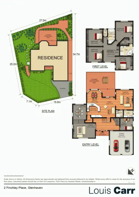 Floorplan of Homely house listing, 2 Finchley Place, Glenhaven NSW 2156