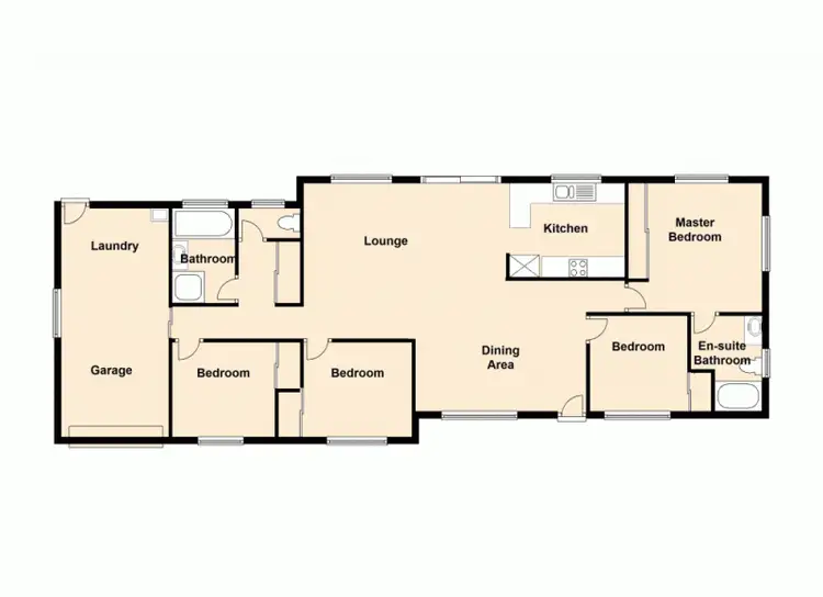 Floorplan of Homely house listing, 42 Trinidad Terrace, Deception Bay QLD 4508