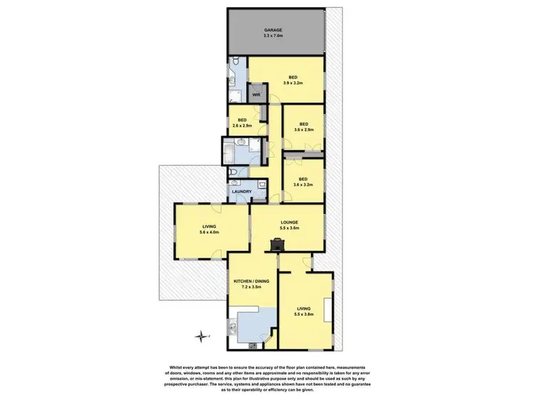 Floorplan of Homely house listing, 232 Pound Rd, Elliminyt VIC 3250