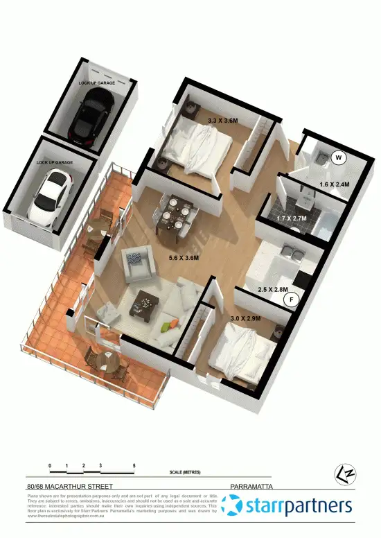 Floorplan of Homely unit listing, 80/68 Macarthur Street, Parramatta NSW 2150