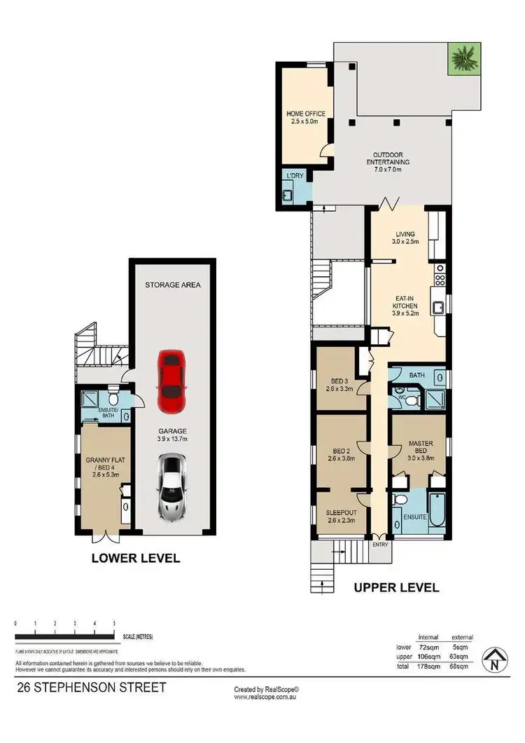 Floorplan of Homely house listing, 26 Stephenson Street, Oxley QLD 4075