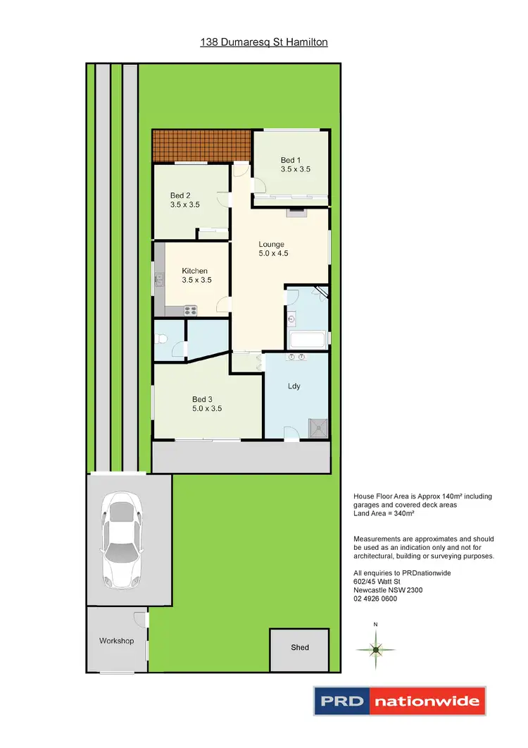 Floorplan of Homely house listing, 138 Dumaresq Street, Hamilton NSW 2303