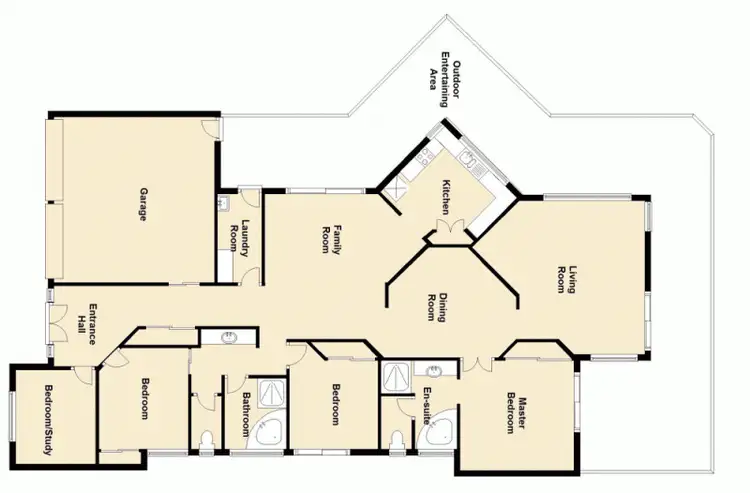 Floorplan of Homely house listing, 8 Chital Place, Chermside West QLD 4032