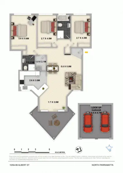 Floorplan of Homely unit listing, 10/64-66 Albert Street, North Parramatta NSW 2151