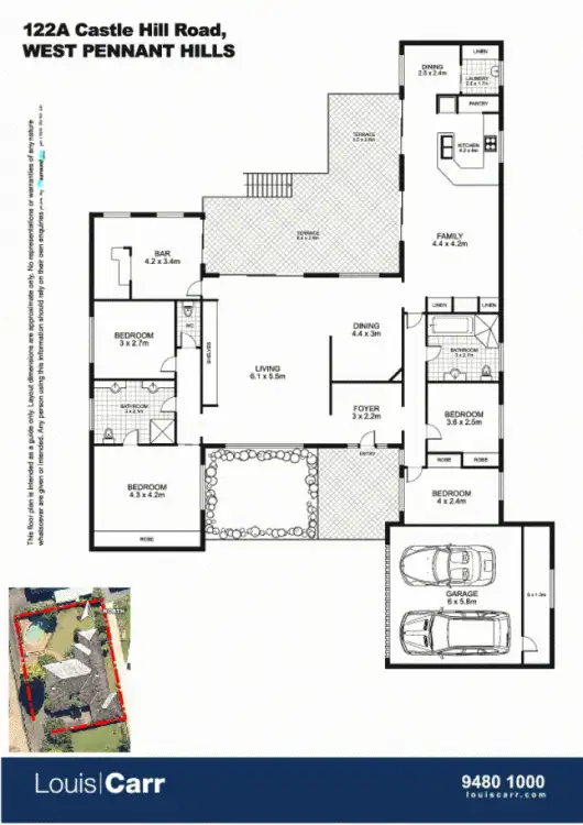 Floorplan of Homely house listing, 122a Castle Hill Road, West Pennant Hills NSW 2125