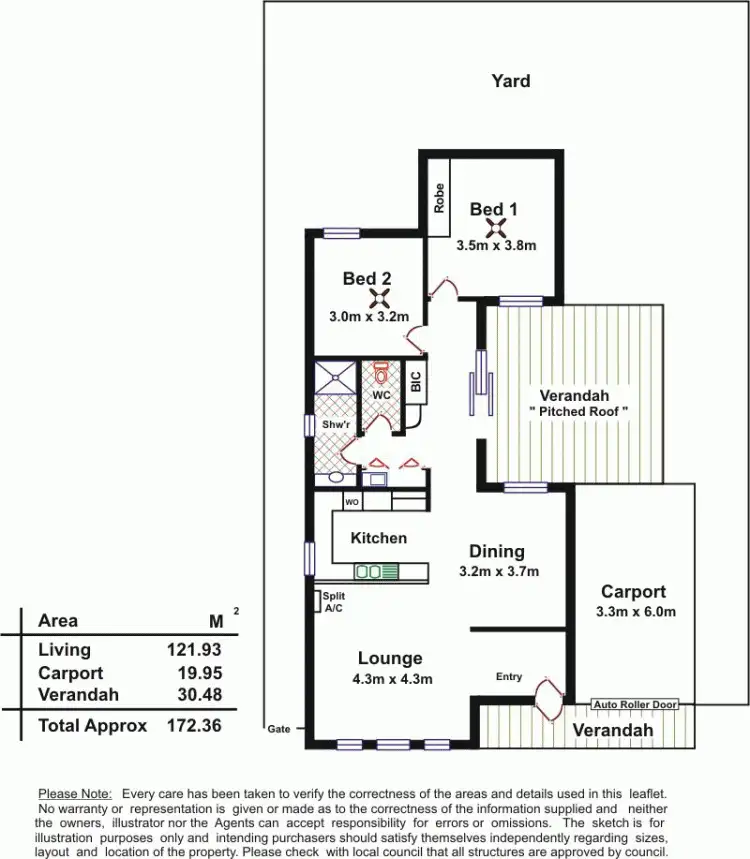 Floorplan of Homely house listing, 4/14 Elmgrove Road, Salisbury North SA 5108